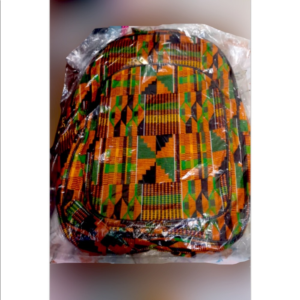 Kente Print/African Backpack